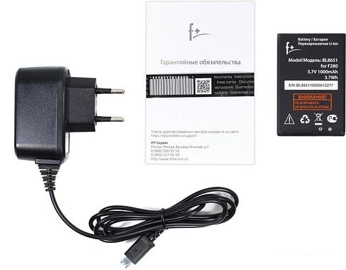 Мобильный телефон F+ F280 (черный)