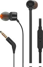 Наушники с микрофоном JBL T110 (черный)