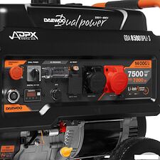 Бензиновый генератор Daewoo Power GDA 8500DPLi-3