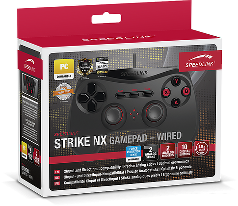 Геймпад SPEEDLINK STRIKE NX Gamepad [SL-650000-BK]
