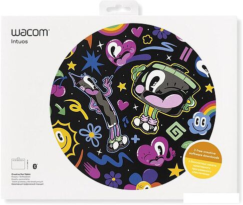 Графический планшет Wacom Intuos CTL-6100WL (черный, средний размер)