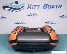 Моторно-гребная лодка KittBoats 390 НДНД (черный/оранжевый) Моторно-гребная лодка KittBoats 390 НДНД (черный/оранжевый)