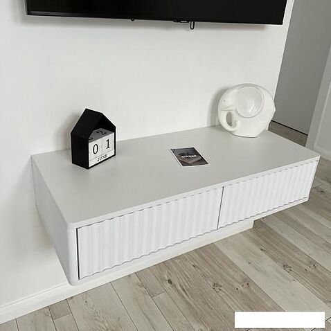 Тумба Shtabe Royal 5010 эко (белый/белый)