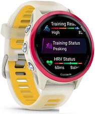 Умные часы Garmin Forerunner 570 42 мм (бежевый/розовый) Умные часы Garmin Forerunner 570 42 мм (бежевый/розовый)