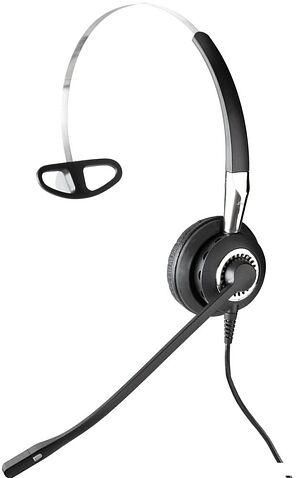 Наушники с микрофоном Jabra Biz 2400 II QD Mono NC 3-in-1 Wideband Balanced [2486-825-209]