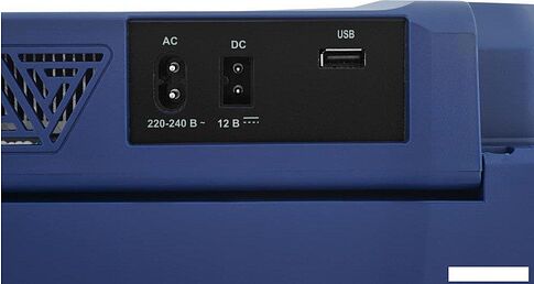 Термоэлектрический автохолодильник ZUGEL ZCR1004 32л (синий)
