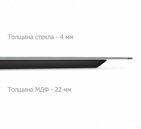 Журнальный столик Sheffilton SHT-S70/ТТ32 60 (темный орех/черный муар/ночной цветок)