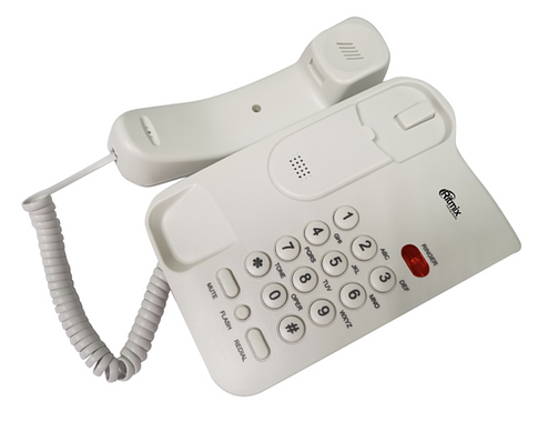 Проводной телефон Ritmix RT-311 (белый)