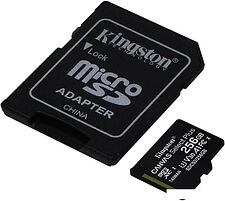 Карта памяти Kingston Canvas Select Plus microSDXC 256GB (с адаптером) Карта памяти Kingston Canvas Select Plus microSDXC 256GB (с адаптером)