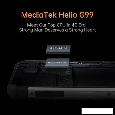 Смартфон Oukitel WP27 12GB/256GB (синий)