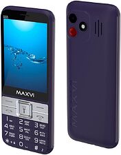 Кнопочный телефон Maxvi B33 (фиолетовый)