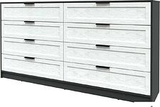 Комод Интерлиния Концепт Тренд КТ-К197 (антрацит/дуб полярный)