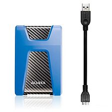 Внешний накопитель A-Data DashDrive Durable HD650 2TB (синий) Внешний накопитель A-Data DashDrive Durable HD650 2TB (синий)