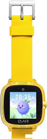 Детские умные часы Elari KidPhone Fresh 4G (желтый)