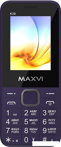 Телефон Maxvi K29 (фиолетовый)