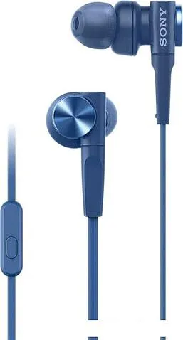 Наушники Sony MDR-XB55AP (синий)