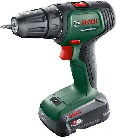 Дрель-шуруповерт Bosch UniversalDrill 18V 06039D4005 (с 1-м АКБ, кейс)