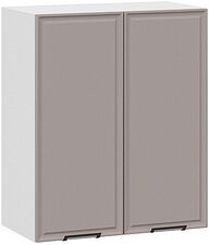 Шкаф навесной Трия Белладжио 1В6 (белый/софт капучино) Шкаф навесной Трия Белладжио 1В6 (белый/софт капучино)