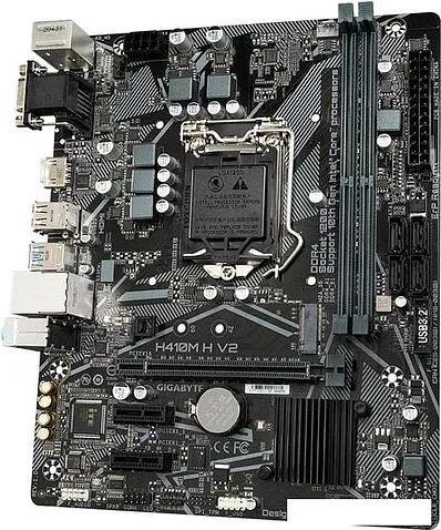 Материнская плата Gigabyte H410M H V2 (rev. 1.0)