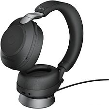 Офисная гарнитура Jabra Evolve2 85 USB-A UC (черный, с зарядной базой) Офисная гарнитура Jabra Evolve2 85 USB-A UC (черный, с зарядной базой)