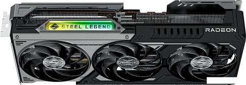 Видеокарта ASRock AMD Radeon RX 9070 XT Steel Legend Dark 16GB RX9070XT SLD 16G