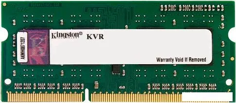 Оперативная память Kingston ValueRAM 2GB DDR3 SO-DIMM PC3-12800 (KVR16S11S6/2)