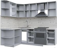 Готовая кухня Интерлиния Берес 1.5x2.3 левая (дуб английский/бискайская сосна) Готовая кухня Интерлиния Берес 1.5x2.3 левая (дуб английский/бискайская сосна)