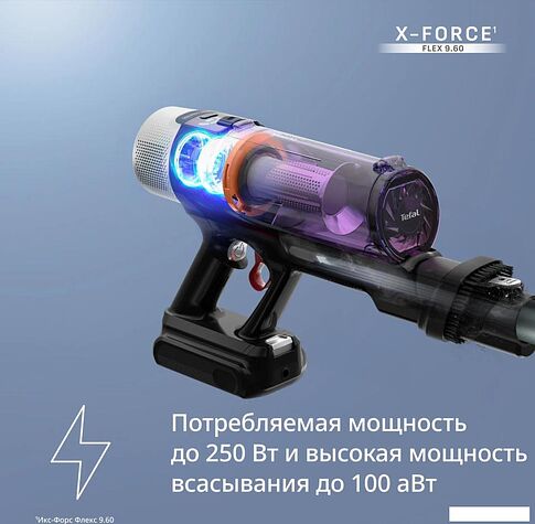 Пылесос Tefal X-Force Flex 9.60 Allergy Parquet TY2048F1