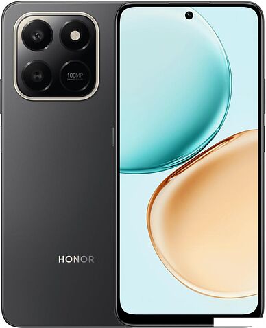 Телефон HONOR X7d LGN-LX1 8GB/128GB международная версия (вельветовый черный)