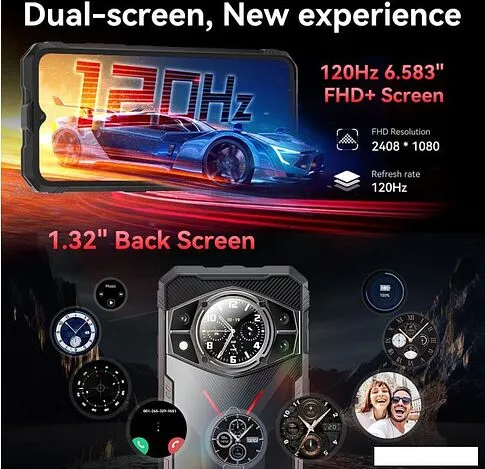 Смартфон Cubot Kingkong AX 12GB/256GB (черный)