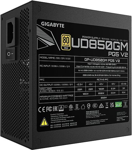 Блок питания Gigabyte UD850GM PG5 V2