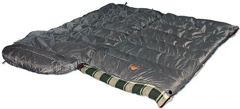 Спальный мешок AlexikA Canada Plus (серый, правая молния)