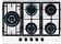 Варочная панель DeLonghi GERMANA 7GW BB