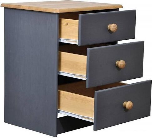 Тумба Диприз Хаба Д 1413.2 (серый воск/антик)