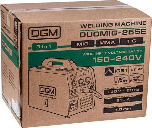 Сварочный инвертор DGM DUOMIG-255E