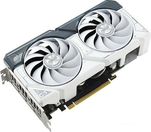 Видеокарта ASUS Dual GeForce RTX 4060 White OC Edition 8GB GDDR6 DUAL-RTX4060-O8G-WHITE