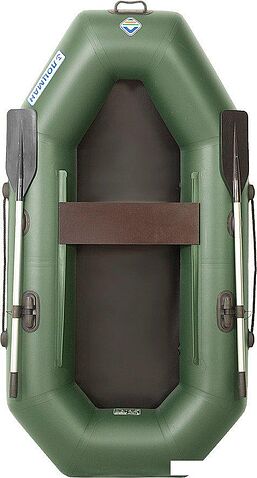 Гребная лодка Лоцман Гребная стандарт ЛС-220 (зеленый)