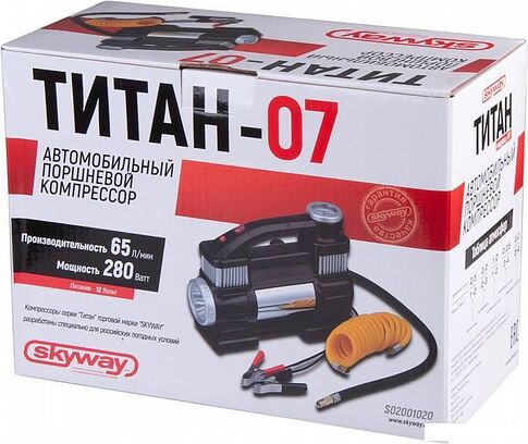 Автомобильный компрессор Skyway Титан-07