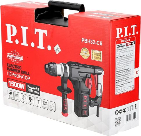 Перфоратор P.I.T. PBH32-C6 (кейс)