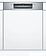 Встраиваемая посудомоечная машина Bosch Serie 4 SMI4HCS48E