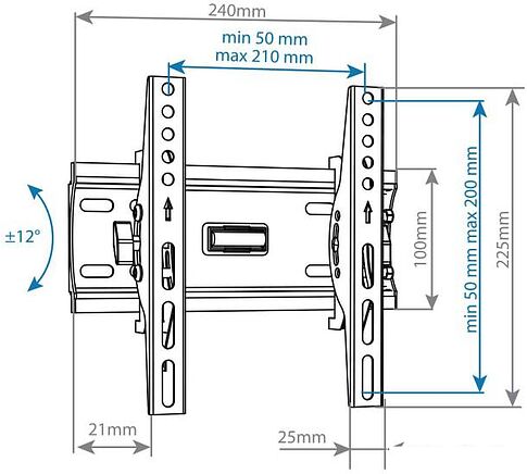 Кронштейн Arm Media PLASMA-6 new