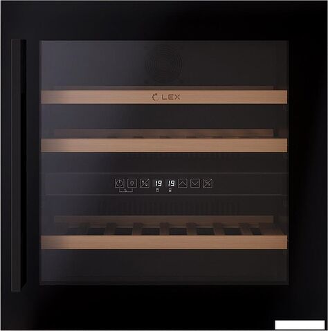 Винный шкаф LEX LWD6036BL Dual Zone