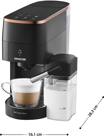 Капсульная кофеварка Sencor SCC 3000BK