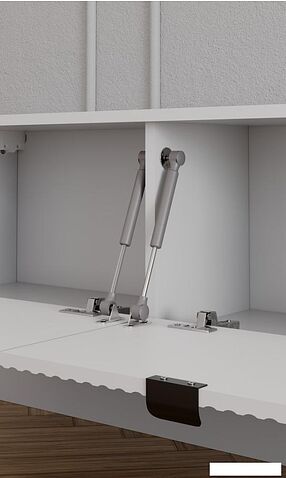 Тумба Arvento Rondo навесная 3D (белый/эко джелато)