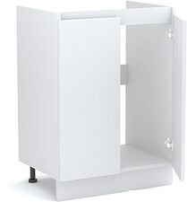 Шкаф напольный Артём-Мебель Мэри 600мм СН-114.212 (белый)