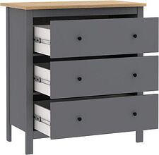 Комод Mio Tesoro Сага 2.08.02.020.15 (серый/ясень)