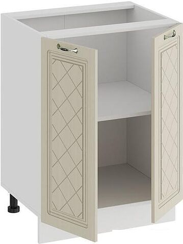 Шкаф напольный Трия Бьянка 1Н6 (дуб ваниль)