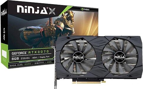 Видеокарта Sinotex Ninja GeForce RTX 3070 8GB GDDR6 NK307FG86F