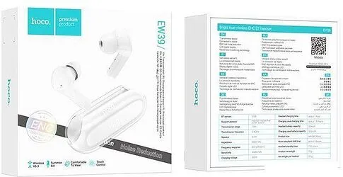 Наушники Hoco EW39 (белый)