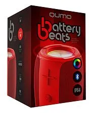 Беспроводная колонка QUMO BatteryBeats (красный)